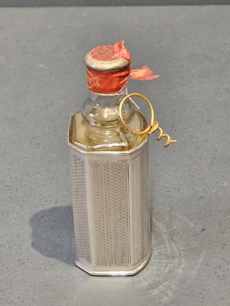 George V Silver Cologne Bottle - Image 4