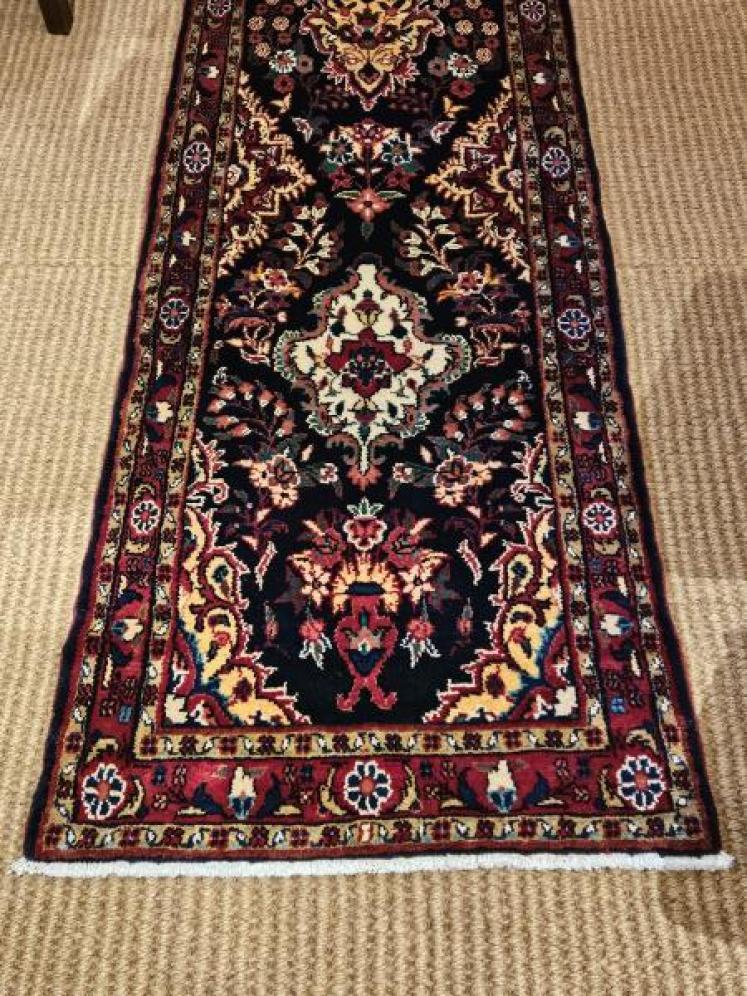 Superb 15' Persian Pure Wool Runner Rug - Image 6