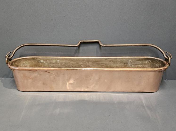 Victorian Copper Fish Kettle  - Image 2