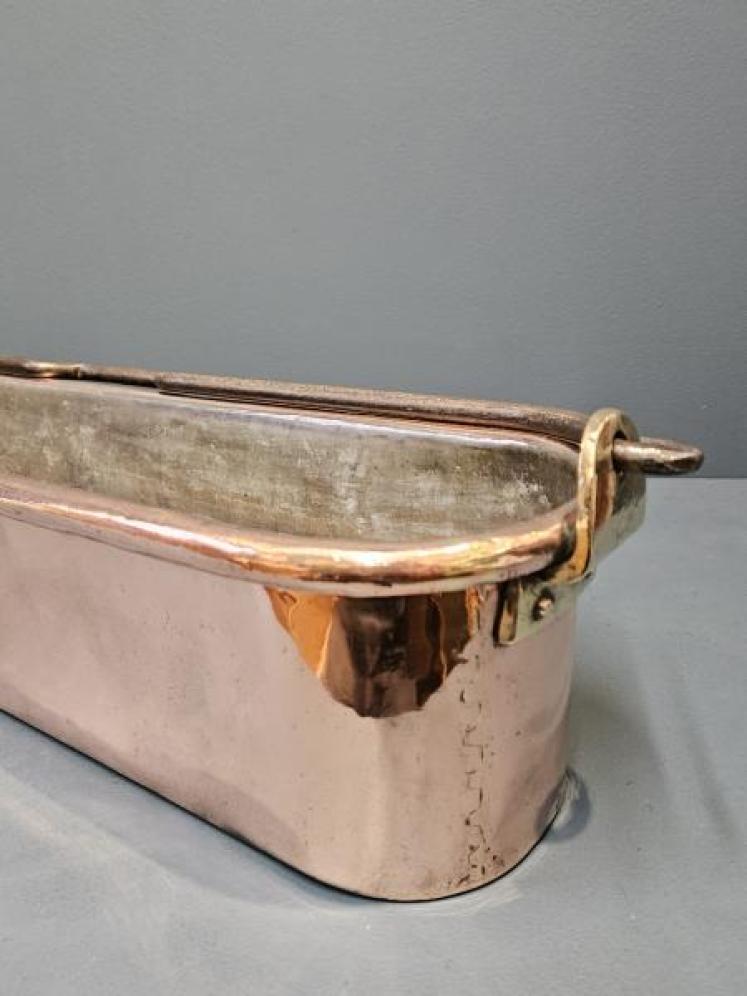 Victorian Copper Fish Kettle  - Image 3
