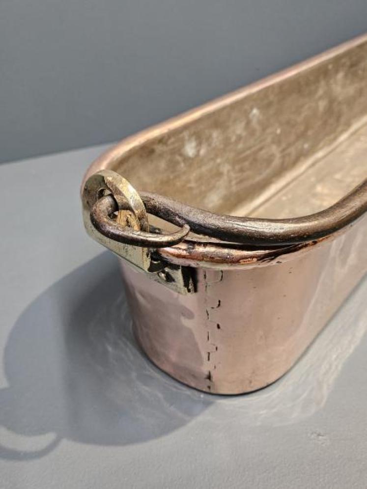 Victorian Copper Fish Kettle  - Image 5
