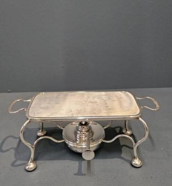 Rare Asprey's Silver Dish Warmer 