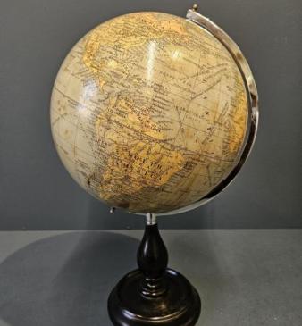 Geographia 10" Paper Mache Globe