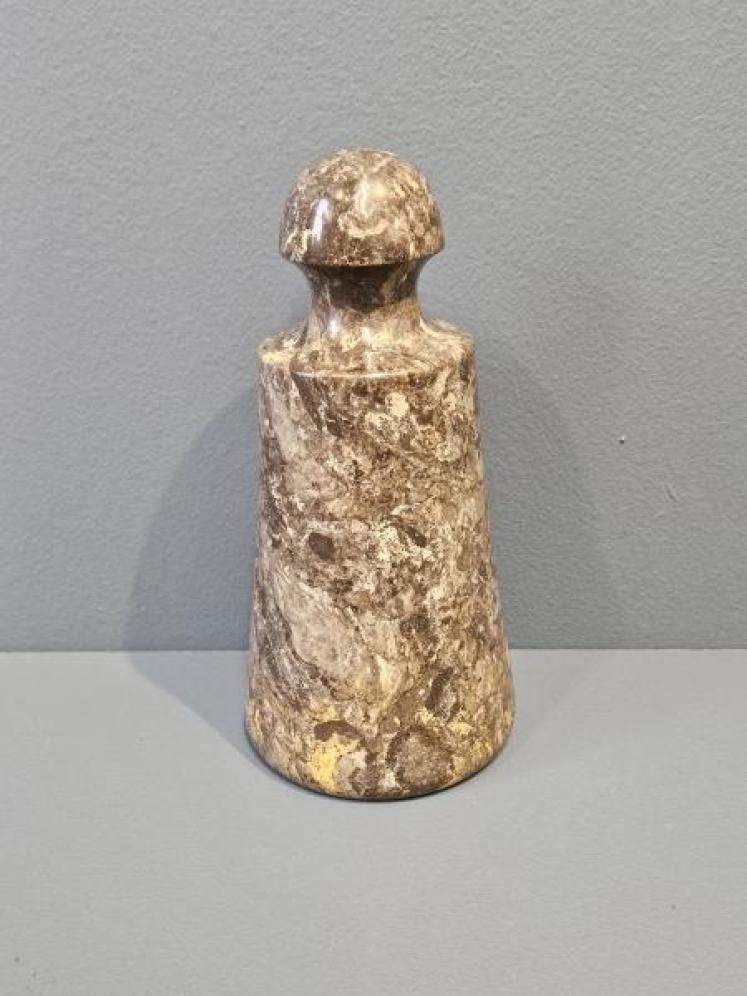 Victorian Serpentine Marble Door Stop - Image 1