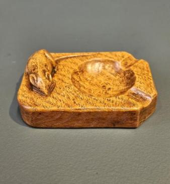 Early Mouseman Pin or Ash Tray