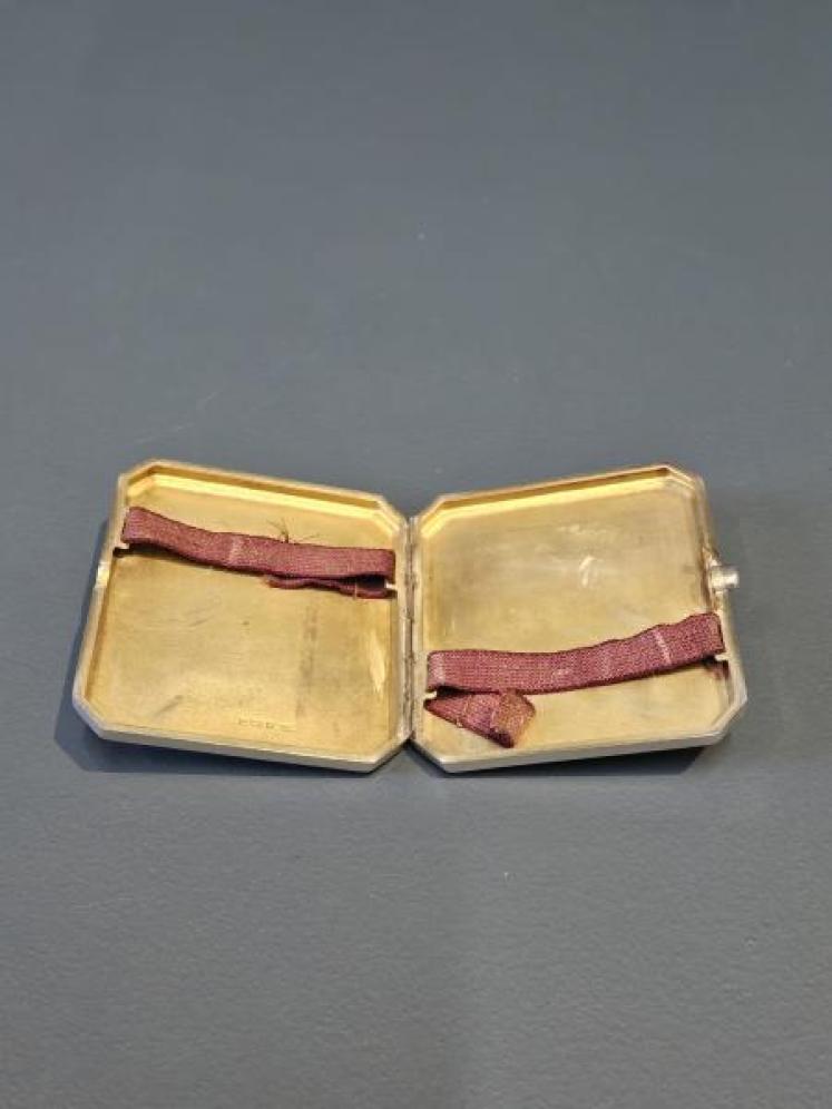 Edwardian 5 Oz Silver Cheroot Case - Image 5