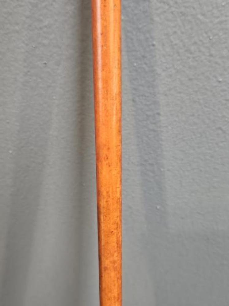 Early Victorian Silver Topped Fruitwood Ladies Riding Crop - Image 6