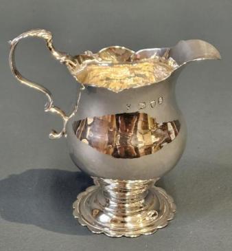 Georgian Silver Cream Jug