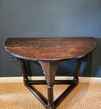 Period Oak Side Table
