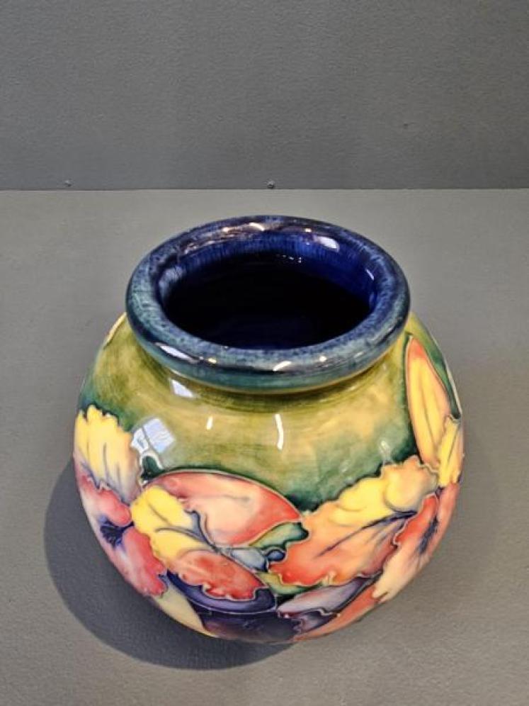 Moorcroft Slipper Orchid Vase - Image 5