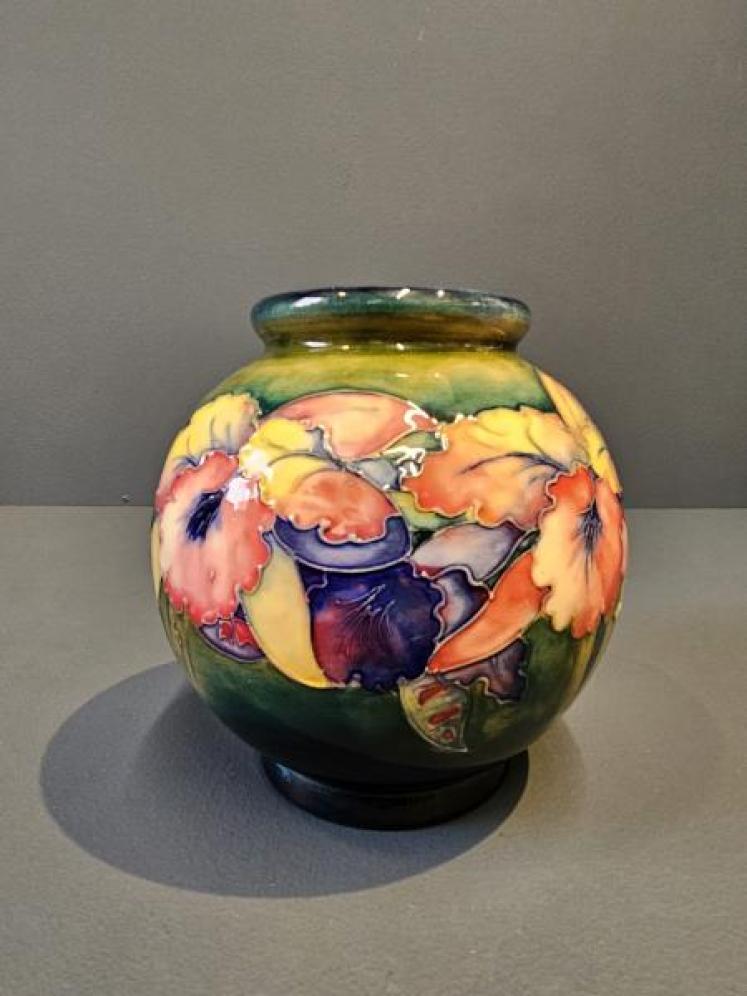Moorcroft Slipper Orchid Vase - Image 7