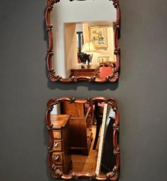 Matching Pair of William IV Rosewood Mirrors