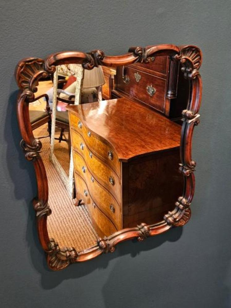 Matching Pair of William IV Rosewood Mirrors - Image 5