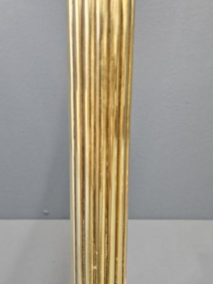Edwardian Brass Table Lamp  - Image 7