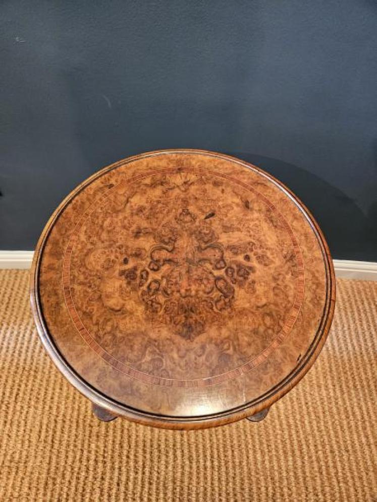 Fine Quality Victorian Revolving Book Table  - Image 3