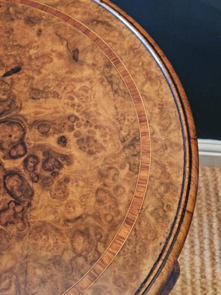 Fine Quality Victorian Revolving Book Table  - Image 6