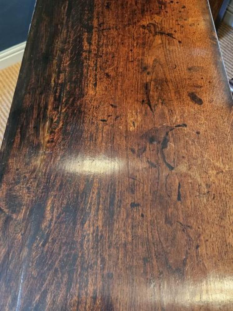 George II Oak Open Pot Board Dresser - Image 5