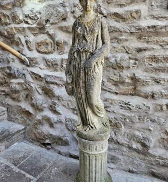 5' Grecian Water Carrier Lady Garden Figure