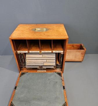 Victorian Portable Stationery and Writing Box