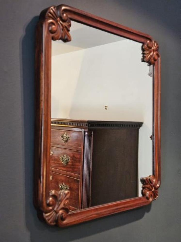 Victorian Rosewood Framed Mirror  - Image 2