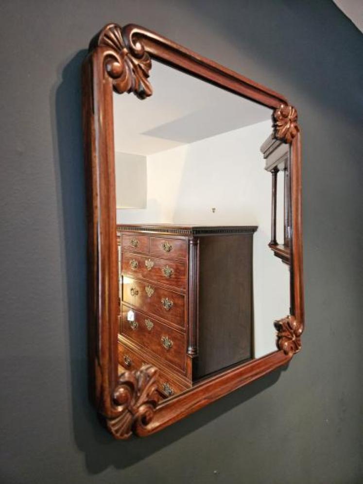 Victorian Rosewood Framed Mirror  - Image 3