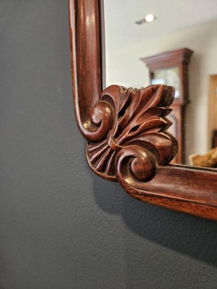 Victorian Rosewood Framed Mirror  - Image 5