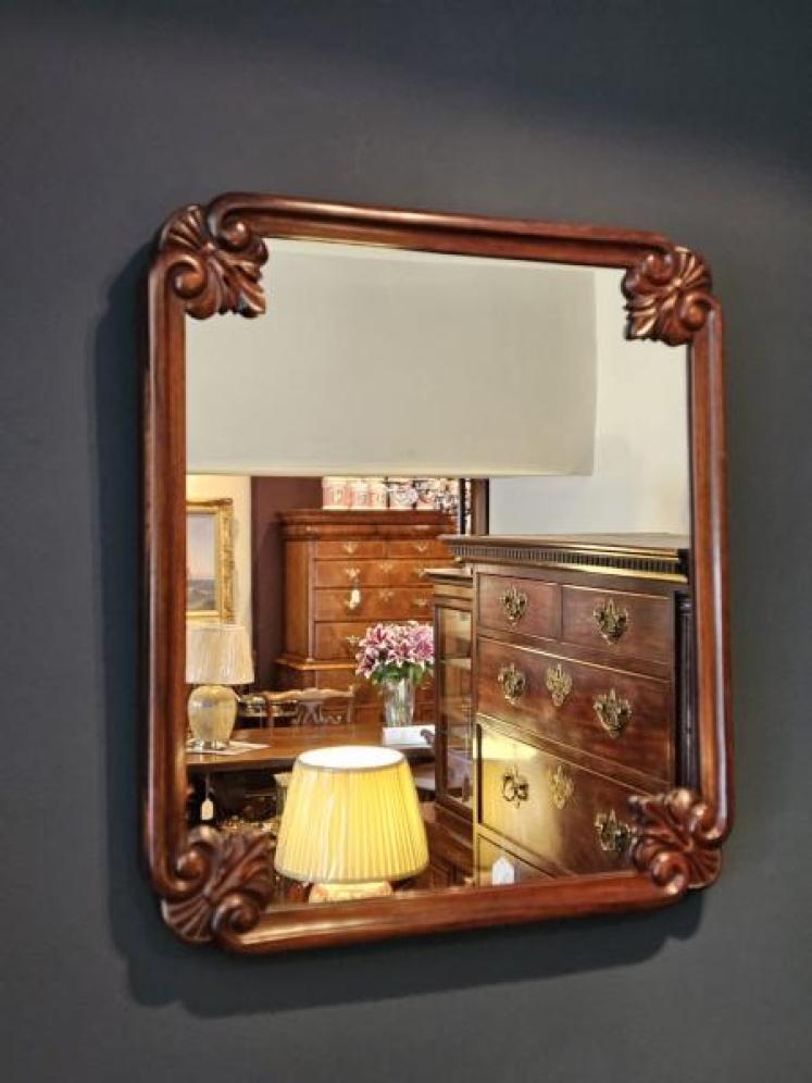 Victorian Rosewood Framed Mirror  - Image 6