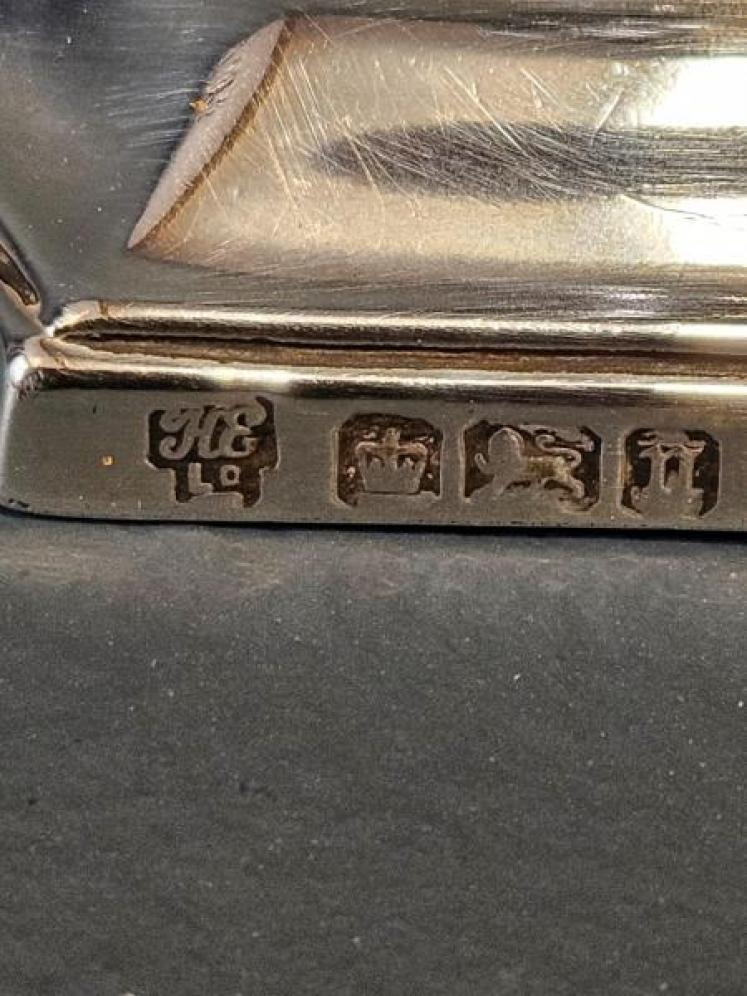 Edwardian Silver Taper Candlestick - Image 6
