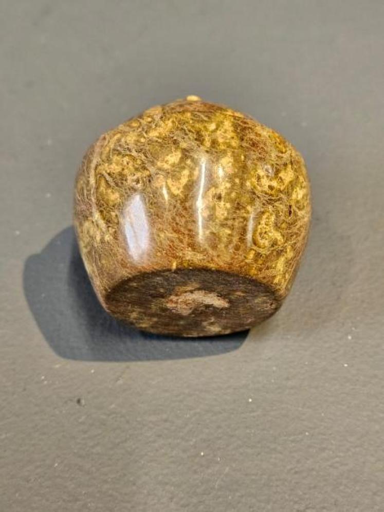 Edwardian Cornish Serpentine Marble Paperweight - Image 5