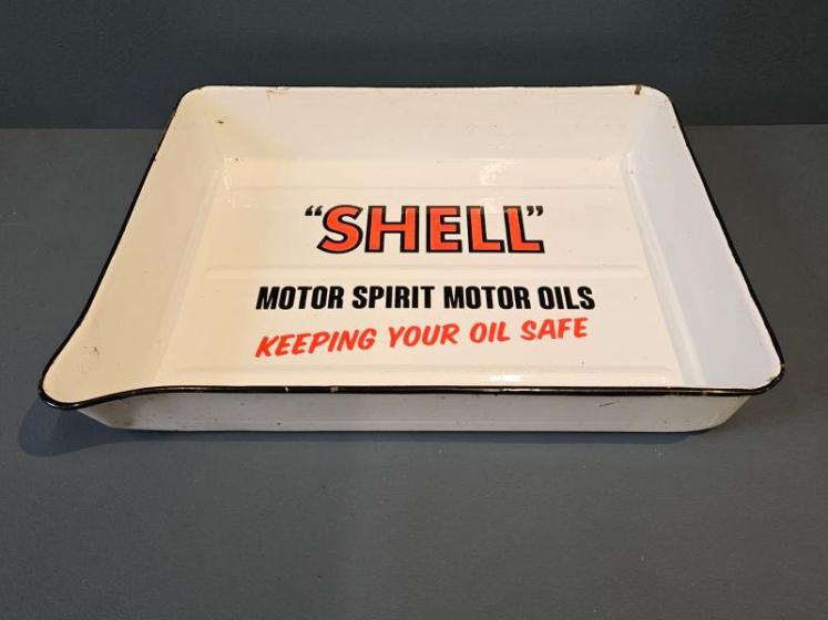 Shell Oil Enamel Tray - Image 2