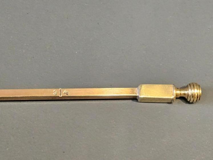 Unusual Edwardian Bamboo Cane With Internal Measuring Stick - Image 7