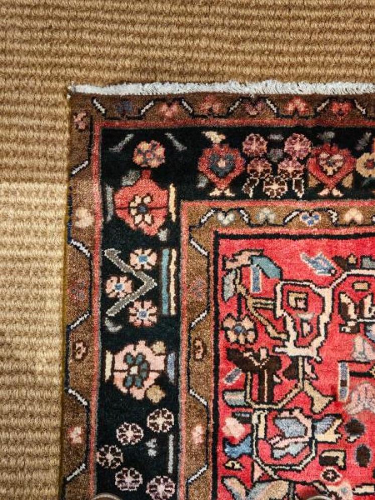 9' x 6' Persian Pure Wool Rug - Image 4
