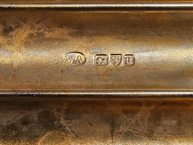 Superb Victorian Engraved Chester Silver 5 troy oz Cigar Case  - Image 4