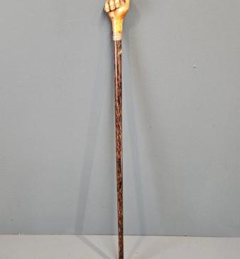 Unusual Clenched Fist Walking Stick