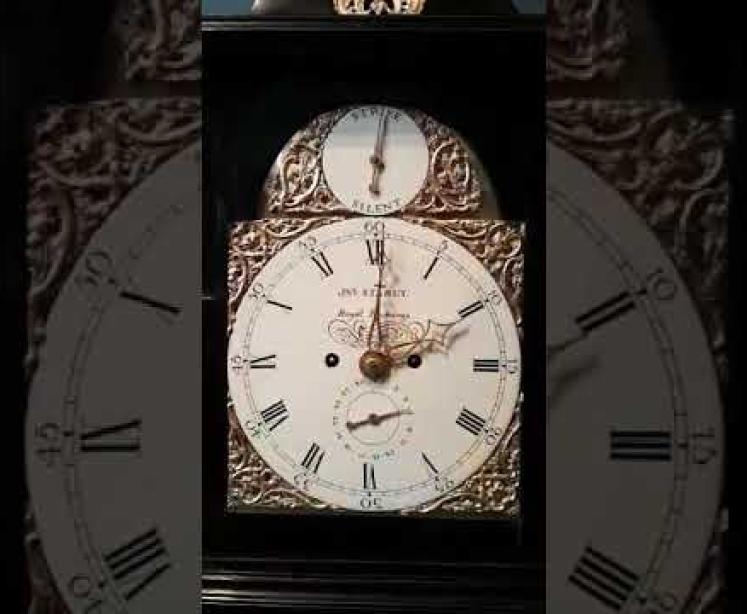 George III Double Fusee Bracket Clock - Video