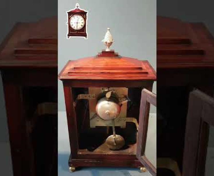 Regency Double Fusee Bracket Clock - Video