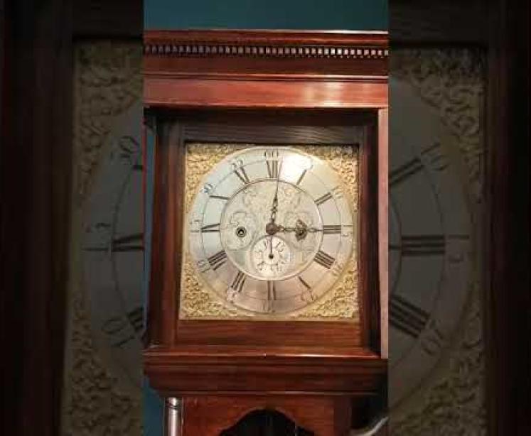 Superb George III Lawrence of Lancaster Longcase Clock - Video