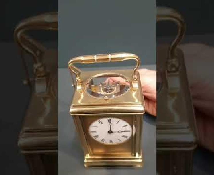 Victorian Repeating Carriage Clock - Video