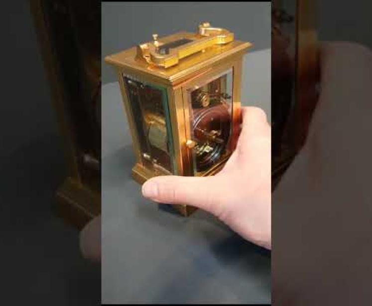Fine Quality Victorian Grand Sonnerie Carriage Clock - Video