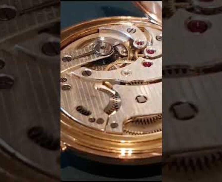 1920's 9ct Solid Gold Pocket Watch - Video