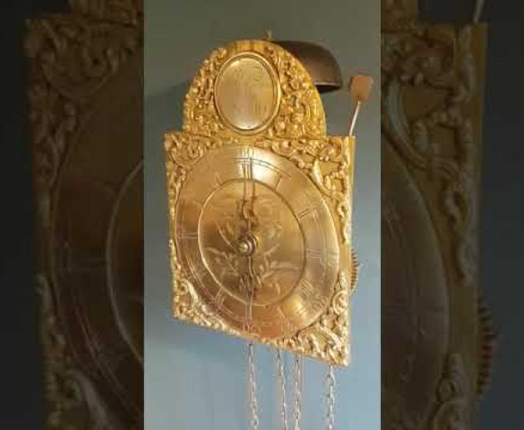 Small Wilson of Askrigg Hook and Spike Clock - Video