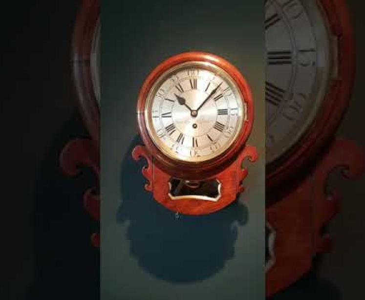 Gibbs London Fusse Drop Dial Wall Clock - Video
