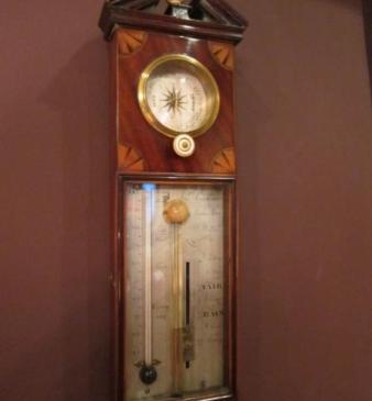 Superb Georgian London Stick Barometer