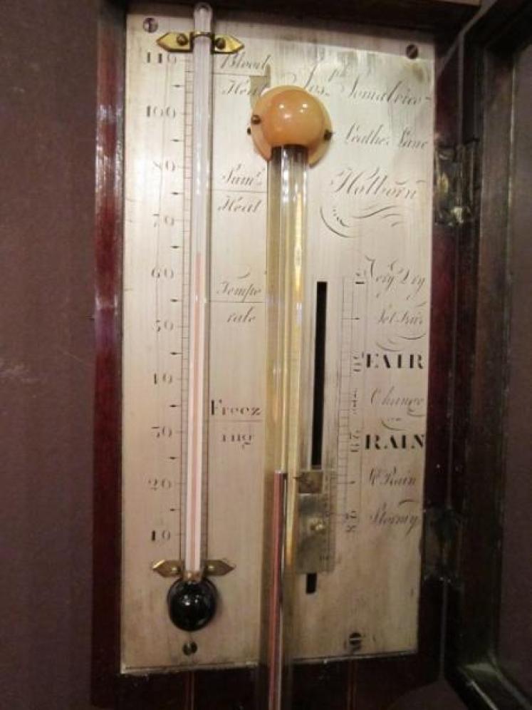 Superb Georgian London Stick Barometer - Image 3