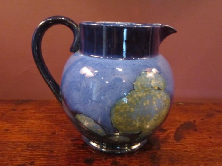 Large Moorcroft Moonlit Blue Jug - Image 1