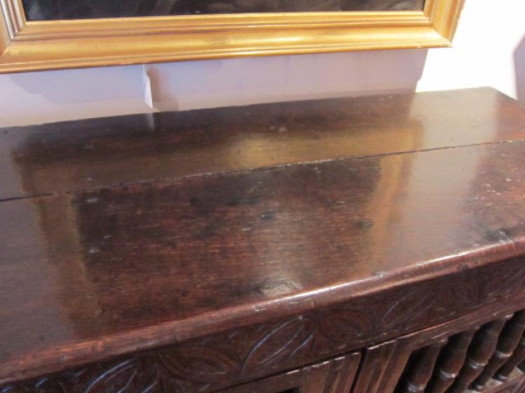 Superb Oak Charles II Bread & Cheese Cupboard - Image 4