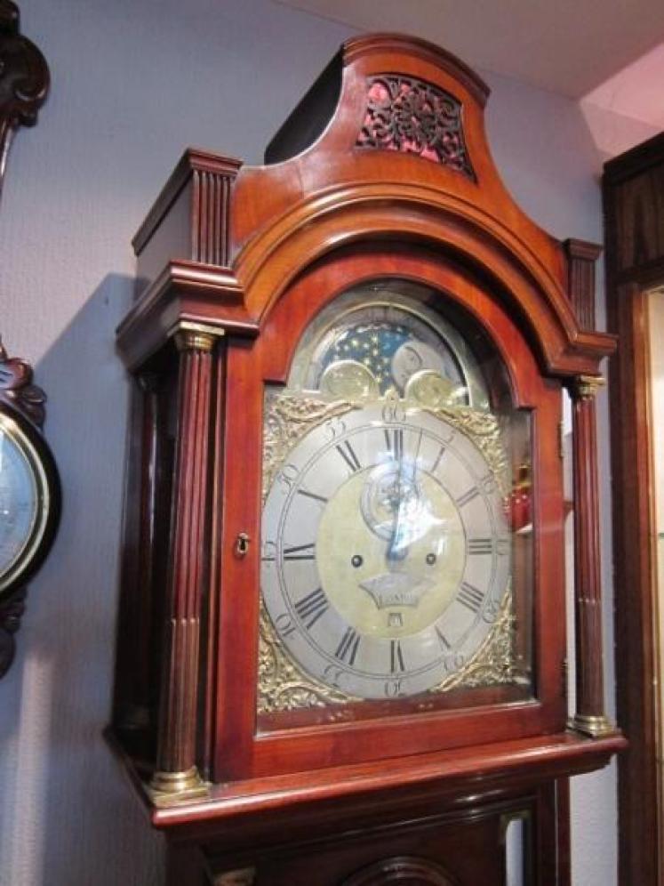Fine & Small George II London 8 Day Longcase Clock - Image 1