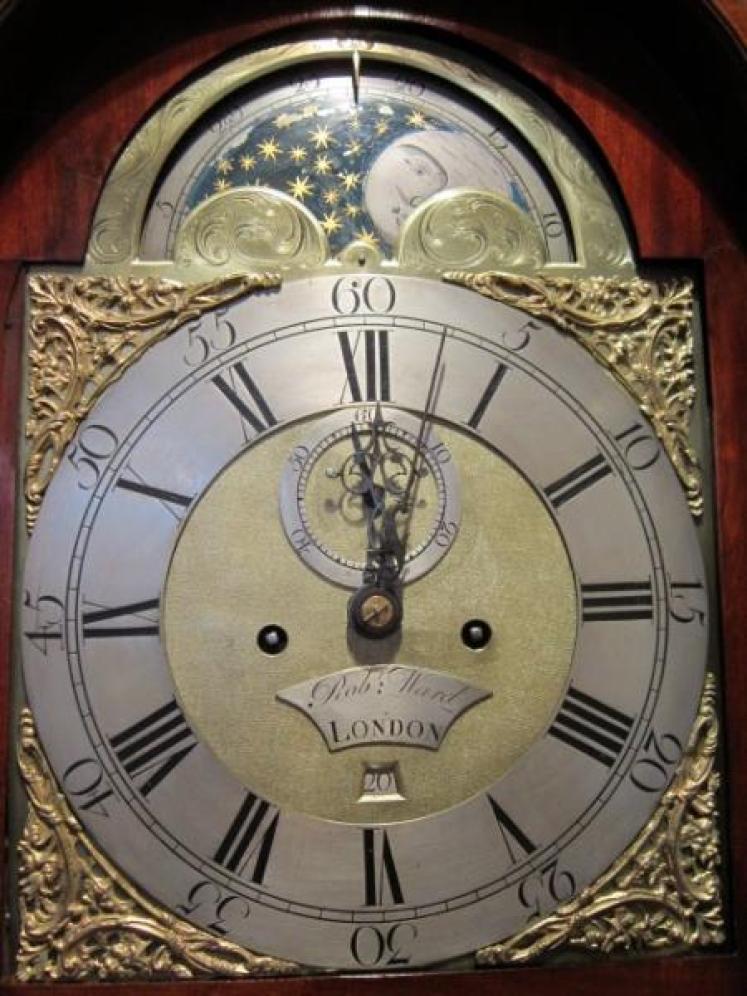 Fine & Small George II London 8 Day Longcase Clock - Image 3