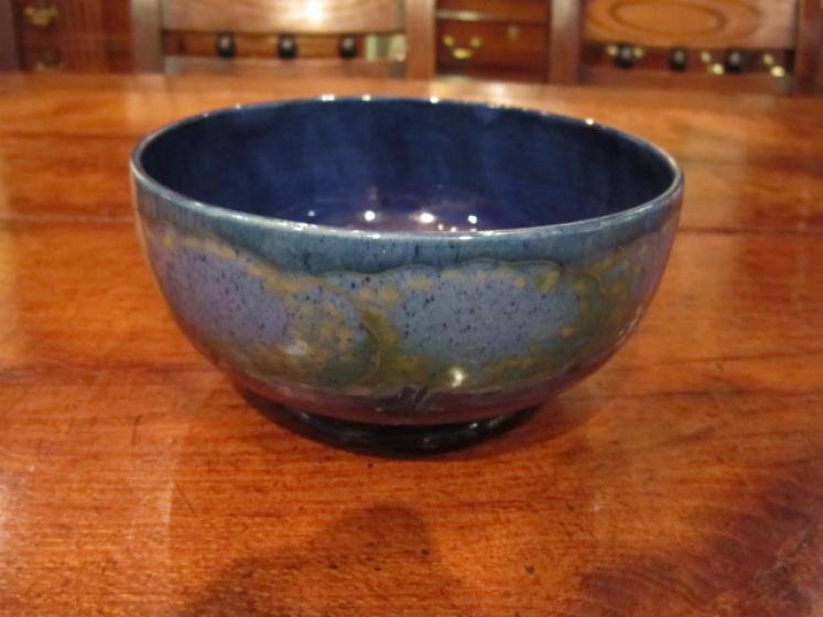 Moorcroft Moonlit Blue Deep Bowl - Image 2