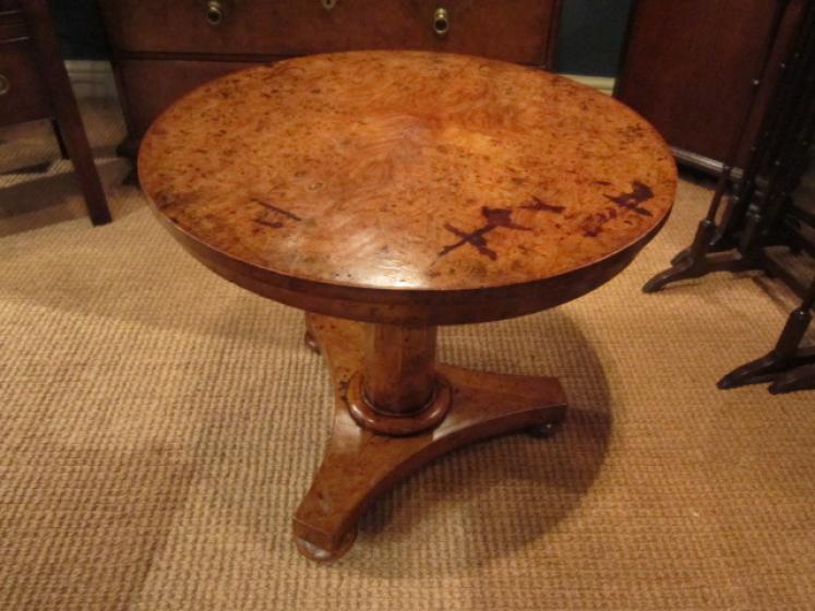 Quality William IV Pollard Oak Occasional Table - Image 1